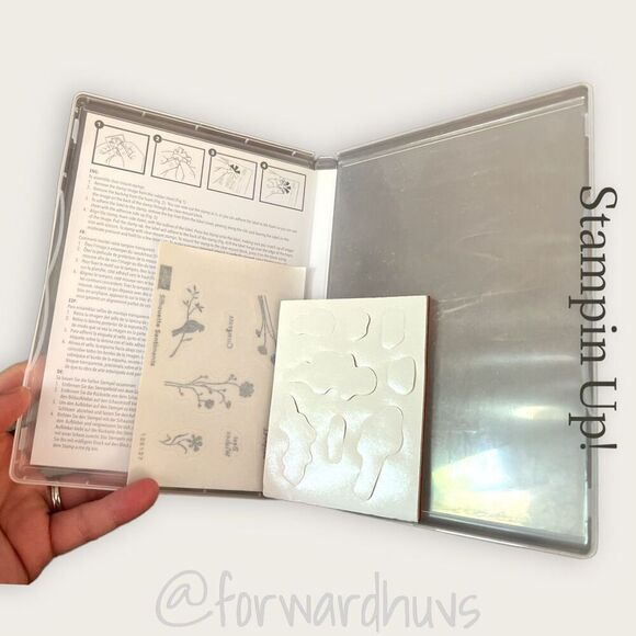 Stampin Up Hostess Silhouette Sentiments & Sale-A-Bration Punch Bunch Sets NIB - Picture 6 of 10